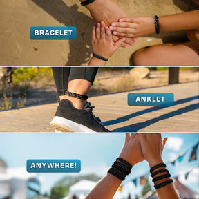 Adventure Mosquito Repellent Bands - 18 Pack - Black