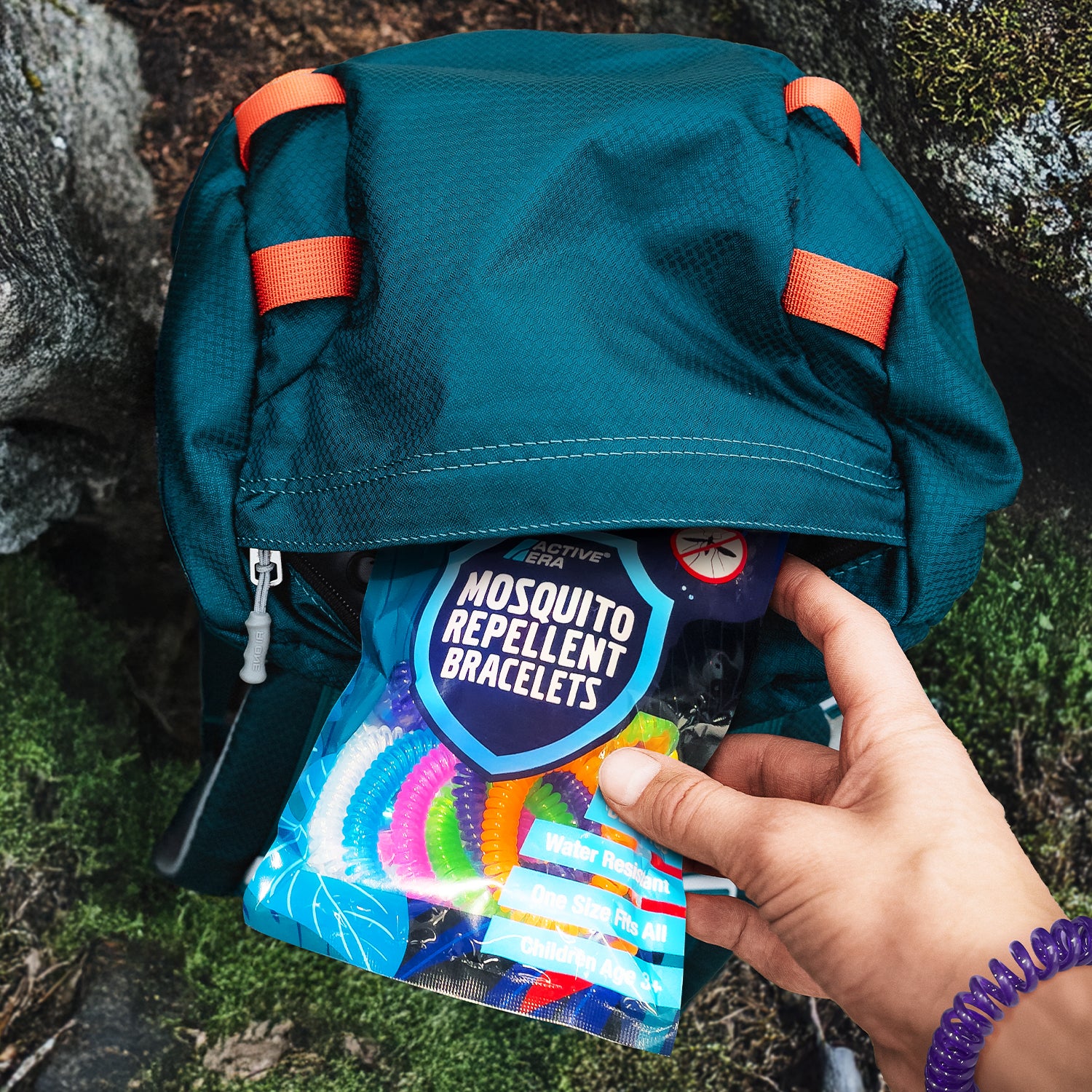 Explorer Mosquito Repellent Bands - 18 Pack - Multicolour