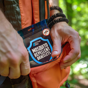 Explorer Mosquito Repellent Bands - 12 Pack - Black