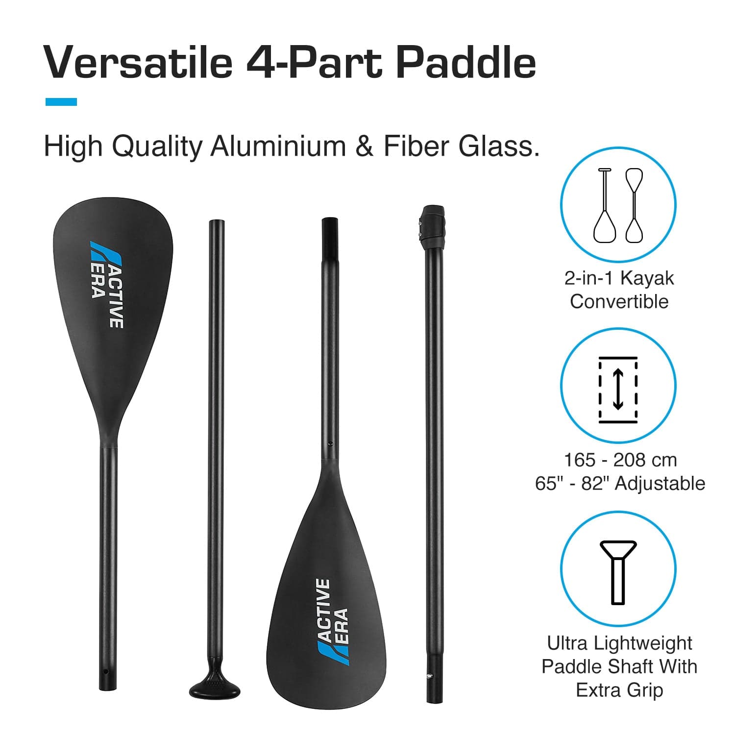 2-In-1 Paddle Board 10'5  - Inflatable SUP with Kayak Conversion