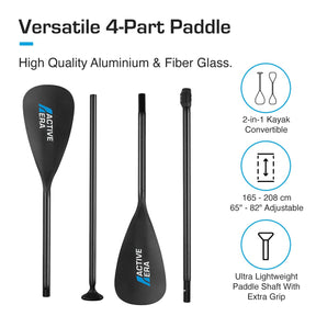 2-In-1 Paddle Board 10'5  - Inflatable SUP with Kayak Conversion